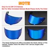 PSLER C10 Visor with Anti-Fog Film - C10 Tinted Visor