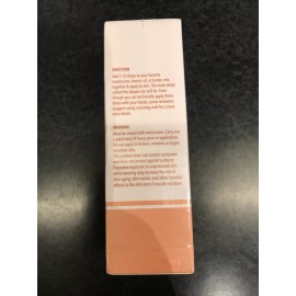 GLOSSIVA Self Tanning Drops Light Medium Skin Face & Body 1.01 oz