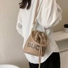 The Bucket Bags and Purses For Women Small Drawstring Handbags