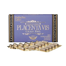 Esthe Pro Labo Placenta Vis Granpro 30 Tablets, Thoroughbred Horses from Hokkaido, 100% Pure Placenta, Undiluted, ProLab Holdings