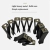 BetterJonny 100 Pieces Square Head Car Air Vent Clips, Decorative