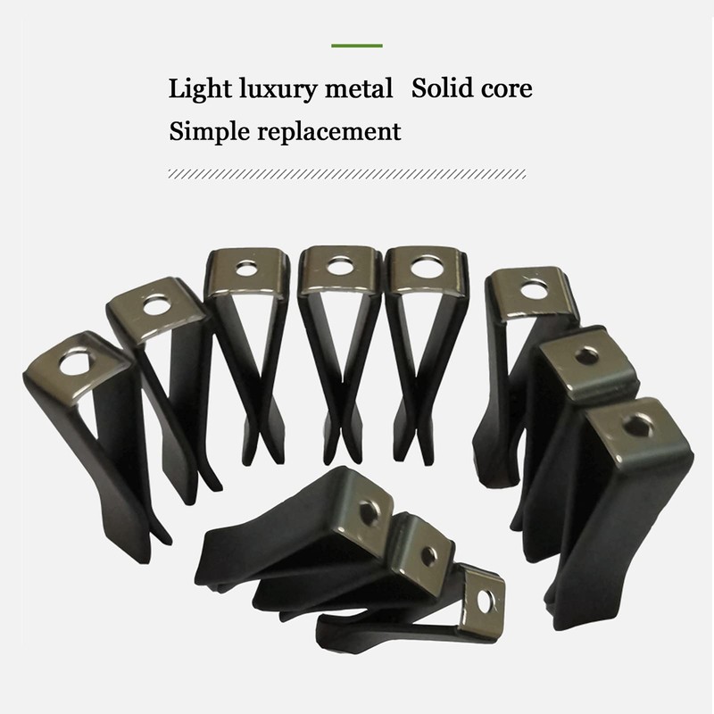 BetterJonny 100 Pieces Square Head Car Air Vent Clips, Decorative