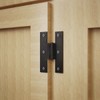 Renovators Supply Manufacturing Colonial Black Wrought Iron 3.5 In. Offset