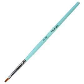 ViewGel Gel Nail Brush Flat, 03, 1 Piece / 뷰젤 젤 네일 브러시 플랫, 03, 1개