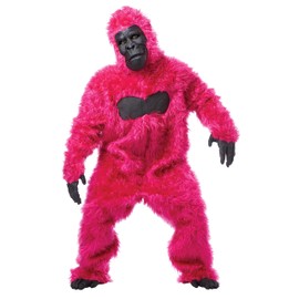 Gorilla Suit Pink Costume Standard