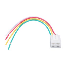 GOOFIT 4 Pin Connector Harness Adapter Cable with Clip for 4-pin Voltage Regulator