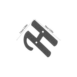 Gatuida 4pcs Happy Anniversary Banner Romantic Glitter Decorations for Wedding Celebrations Love Heart Bunting Garland Stylish Party Supplies for Unforgettable Moments