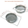 Sunvara Honey Strainer Filter Stainless Steel Double Sieve Beekeeping Equipment