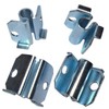 Corner Bracket Socket for 7/16-inch Caster Stem. Set of Four