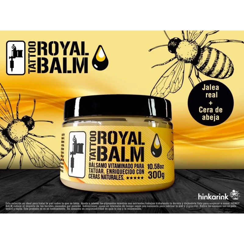 Bálsamo 400g Profesional Para Tatuar Hinkarink Tattoo Royal