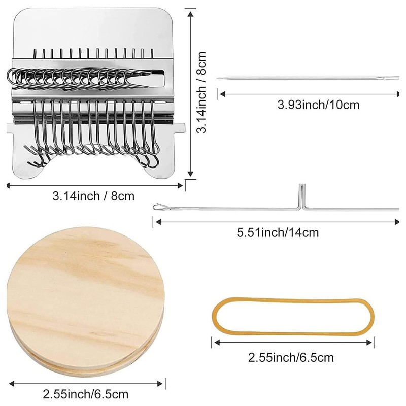 Darning Loom Small Type Weave Tool Quickly Mini Convenient for