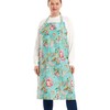 APRONNER Cotton Linen Baking Plus Size Aprons for Women with