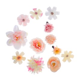 FOMIYES 12pcs Bohemian Flower Hair Clips Set Lightweight Floral Hairpins for Women and Comfortable Hair Accessories for Wedding Party Vintage and Casual Styles