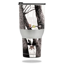 MightySkins Skin Compatible with RTIC Tumbler 40 oz. (2017) - Artic Camo | Protective, Durable, and Unique Vinyl Decal wrap Cover | Easy to Apply, Remove, and Change Styles | Made in The USA