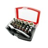 greywolf GERYWOLF 24 pcs Socket Drill Bit Set, Metric Socket
