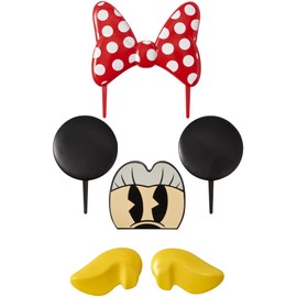 DecoSet® Disney's Minnie Mouse Creations Cake Topper, 6-Piece Disney's Minnie Mouse Cake Decoration