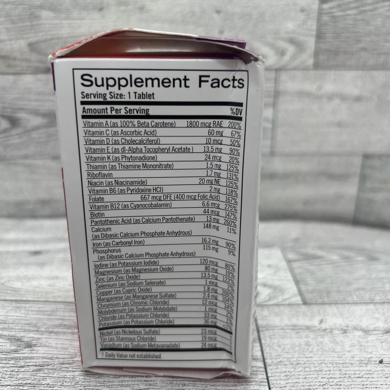 Geritol Complete Tablets 100 Tablets (Pack of 8)