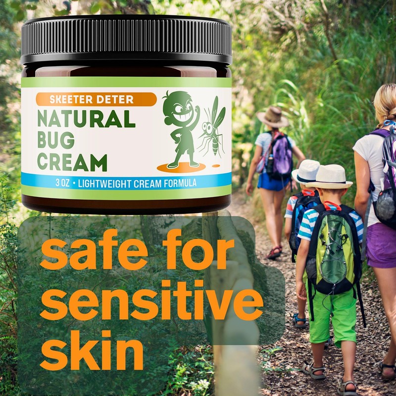 Magnum Solace Natural Bug Cream - No Spray Formula, Made