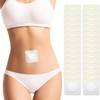 30PCS Disposable Castor Oil Patches for Belly Button, Self-Adhesive Castor