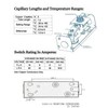 W1609-101 Refrigeration Thermostat Temperature, Walk in Cooler Temperature Control Replace