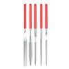WeddHuis 5 Pieces Mini File Set, Needle Files Set, Metal