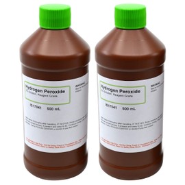 Innovating Science Reagent-Grade 3% Hydrogen Peroxide, 500mL, Case of 2 - The Curated Chemical Collection