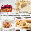 XINGYUEXUAN Manual Pasta Maker - Stainless Steel Noodle Machine with