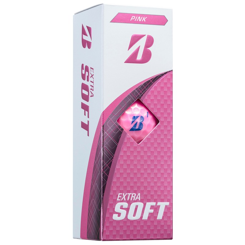 Bridgestone X5PXJ Extra Soft 2025 Model, 12 Balls, Pink