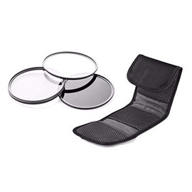 Digital Nc High Grade Multi-Coated, Multi-Threaded, 3 Piece Lens Filter Kit (52mm) for Canon Powershot SX500 is (Includes Filter Adapter)