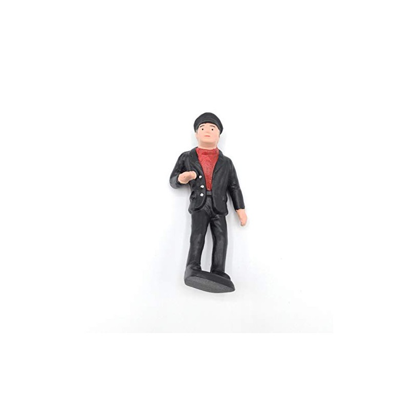 ML-Train Engine Driver HSB Right Looking Black Figure – Replacement