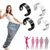 Pack of 4 Unisex Magnetic Rings, Anti-Snoring Ring, Magnetic Ring
