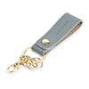LASIEM Women's Key Chain, Key Ring, Leather, Metal Fittings, Genuine