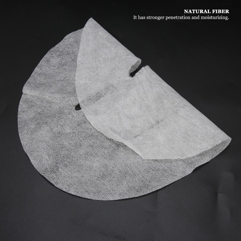 100pcs Dry Facial Mask Sheets Cosmetic Mask Fiber Paper Natural