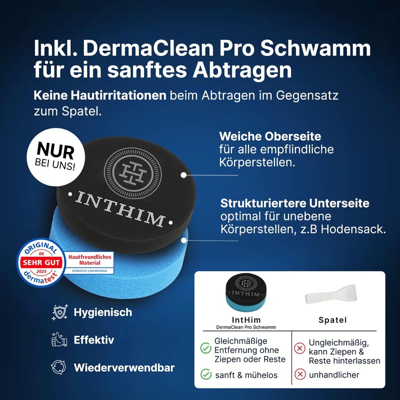 IntHim Depilatory Cream Intimate Area Men Double Pack - Gentle,