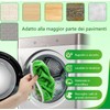 KOMUNJ Pack of 2 Reusable Washable Microfibre Cloths for Dry