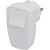 UNITEC Schuko Plug PVC with Off Switch White