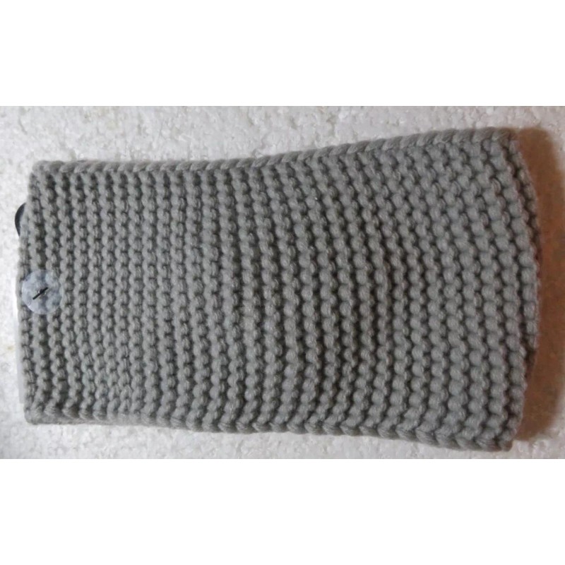 West Loop Headband Fall Winter One Size Unisex Gray Criss