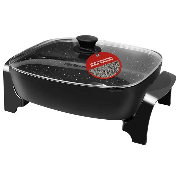 Elite Gourmet Elite Gourmet EG-6203# Extra Deep 16"x13"x3.2" (10.5Qt.) Scratch
