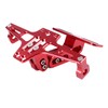 Adjustable License Plate Frame with Light Aluminum Alloy Mudguard Eliminator