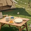 imposyu Pack of 8 Pasta Plates, Dessert Plates, 8 Colours,