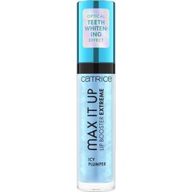 Catrice Max It Up Lip Booster Extreme, No. 030, Blue, Nourishing, Extreme Volume, Cooling, Shiny, Vegan, Parabens, No Microplastic Particles, Nanoparticles Free, Pack of 1 (4 ml)
