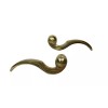 ATRIUM One Pair Atrium Door Levers - Polished Brass