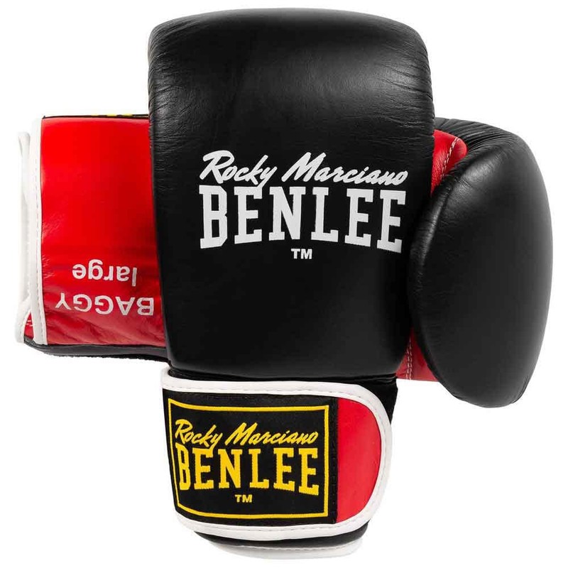 Benlee Boxing Gloves Baggy, Size:XL, Color:black/red