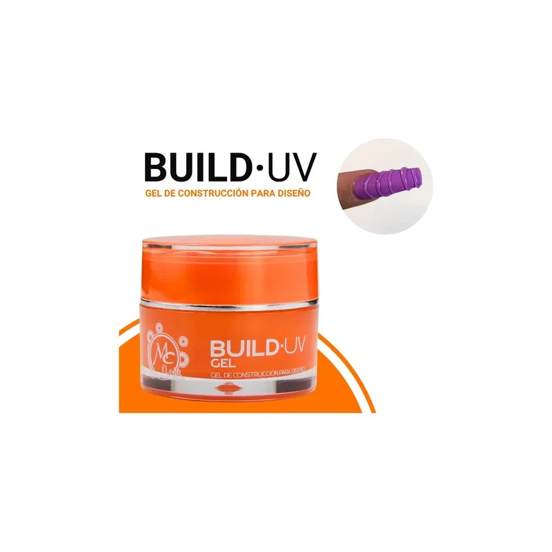 Gel De Construcción Uv 1oz Para Uñas Builder, Mc Nails