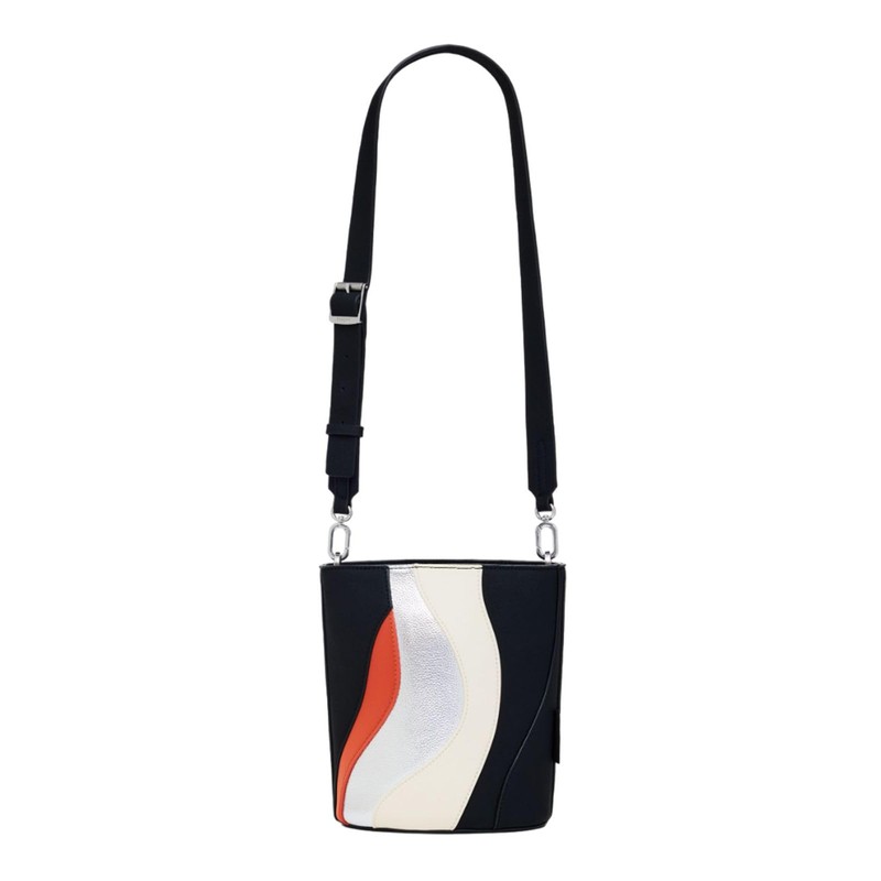 Desigual Women's Accessories PU Shoulder Bag, Material finishes.