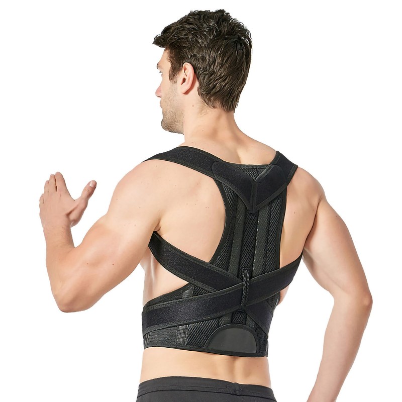 Posture Corrector Nylon Strong Adhesive Breathable Hunchback Correction Belt for