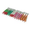 14Pcs Luminous Squid Hook Lure 8cm Artificial Shrimp Shape Fishing