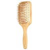 Olivia Garden Pneumatic Massage Hairbrush Healthy Hair Bamboo HH-4 Paddle