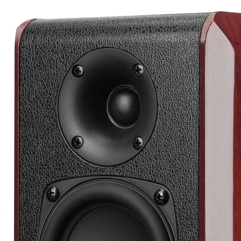 Saiyin Passive Bookshelf Speakers with 3.5 inch Woofer,Home Desktop Stereo