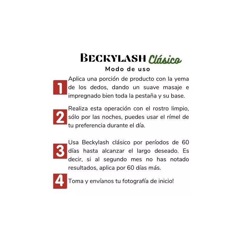 Beckylash Tratamiento Alargador De Pestañas Y Cejas Beckylash (2 Pack)